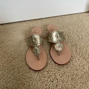 Platinum Jack Rogers in excellent condition!